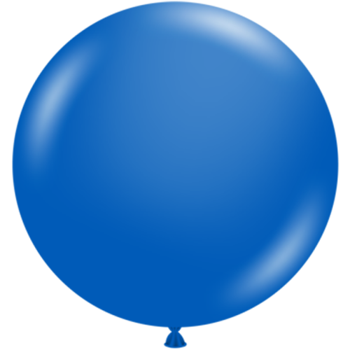 Tuf-Tex - Latex Round Balloon - Metallic Blue